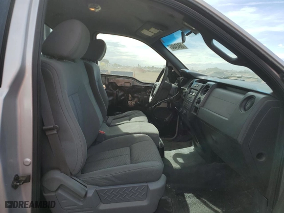 2014 Ford F-150 XL with VIN 1FTMF1EM2EKF07706, listed as a Copart auction lot 76842494 with 190,598 mi miles and Salvage Title. Bid and sale history available at carsss.com. Image 10.