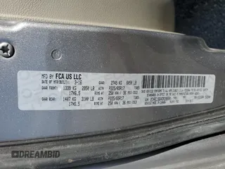 2016 Chrysler Town & Country Touring with VIN 2C4RC1BG4GR288801, listed as a Copart auction lot 52450365 with 101,087 mi miles and Salvage Title. Bid and sale history available at DreamBid. Image 15.