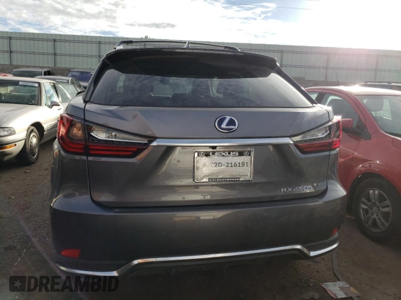 2022 Lexus RX with VIN 2T2HGMDA0NC087030, listed as a Copart auction lot 72620722 with 3,075 mi miles. Bid and sale history available at carsss.com. Image 6.