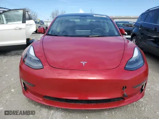 2022 Tesla Model 3 Long Range with VIN 5YJ3E1EB1NF135544, listed as a Copart auction lot 50513885 with 87,517 mi miles and Salvage Title. Bid and sale history available at carsss.com. Image 5.
