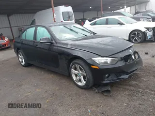 2014 BMW 3 Series 328i with VIN WBA3C1C55EK113128, listed as a IAAI auction lot 41259472 with 82,798 mi miles. Bid and sale history available at carsss.com. Image 1.
