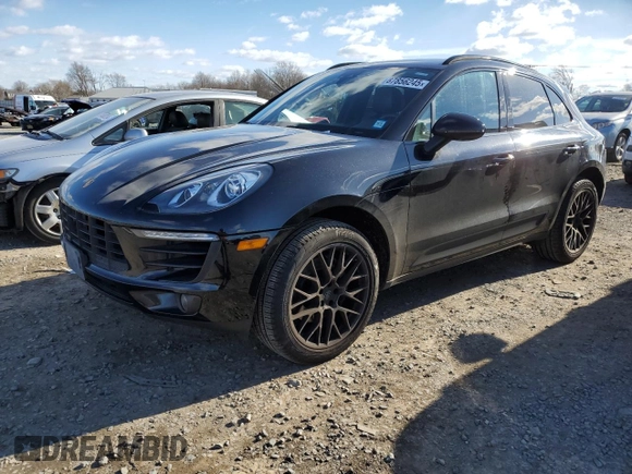 2018 Porsche Macan S with VIN WP1AB2A59JLB30846, listed as a Copart auction lot 87856245 with 57,832 mi miles and Salvage title. Bid and sale history available at DreamBid. Image 1.