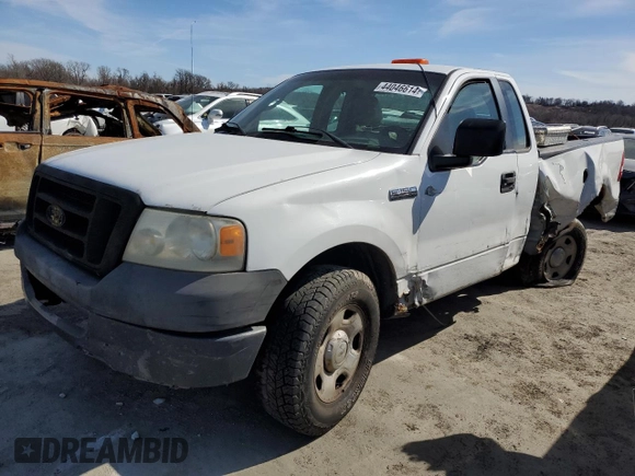 2007 Ford F-150 XL with VIN 1FTRF12207NA83890, listed as a Copart auction lot 87203484 with Not provided miles and Salvage title. Bid and sale history available at DreamBid. Image 1.