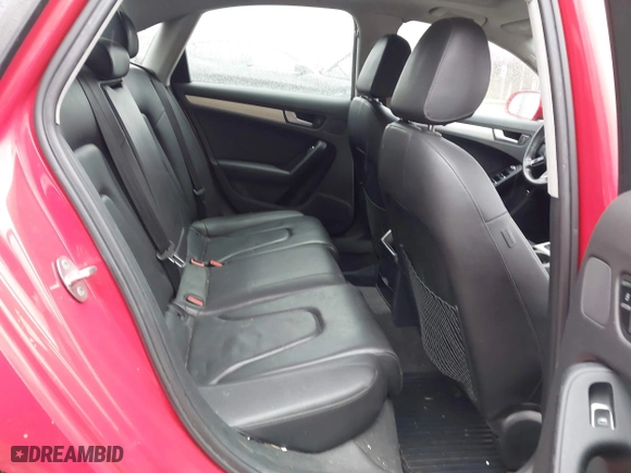 2014 Audi A4 Premium with VIN WAUBFAFL6EN025510, listed as a IAAI auction lot 41695920 with 102,033 mi miles. Bid and sale history available at carsss.com. Image 8.