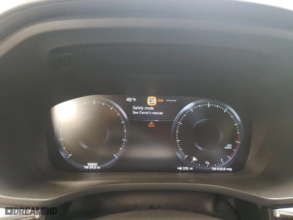 2019 Volvo XC60 Inscription with VIN LYV102RL3KB292620, listed as a Copart auction lot 49464365 with 56,600 mi miles and Salvage Title. Bid and sale history available at carsss.com. Image 9.