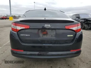 2012 Kia Optima Hybrid with VIN KNAGM4AD5C5019630, listed as a Copart auction lot 48154085 with 197,049 mi miles and Salvage Title. Bid and sale history available at carsss.com. Image 6.