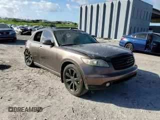 2003 Infiniti FX Options with VIN JNRAS08W53X204134, listed as a Copart auction lot 86943224 with 243,242 mi miles and Non Repairable. Bid and sale history available at DreamBid. Image 11.