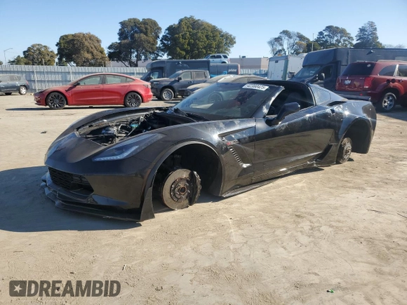 2016 Chevrolet Corvette Z06 1LZ with VIN 1G1YP2D63G5600462, listed as a Copart auction lot 42380425 with 0 mi miles and Salvage Title. Bid and sale history available at carsss.com. Image 1.