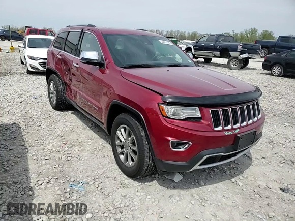 2014 Jeep Grand Cherokee Limited with VIN 1C4RJFBG1EC480962, listed as a Copart auction lot 53069195 with 198,937 mi miles and Salvage Title. Bid and sale history available at DreamBid. Image 11.