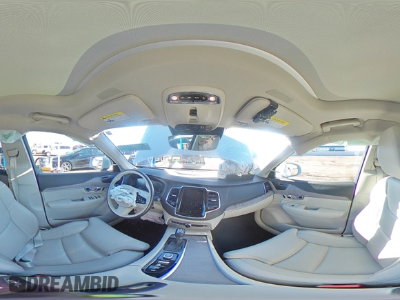 2021 Volvo XC90 Inscription with VIN YV4A22PL5M1708753, listed as a Copart auction lot 80715284 with 15,191 mi miles and Salvage Title. Bid and sale history available at carsss.com. Image 14.