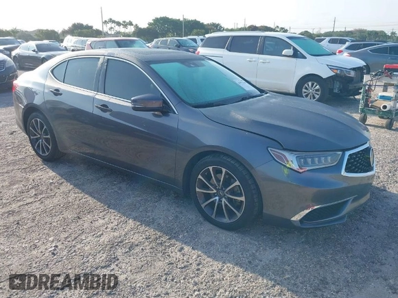 2019 Acura TLX with VIN 19UUB2F39KA004586, listed as a IAAI auction lot 41971144 with 61,081 mi miles and . Bid and sale history available at DreamBid. Image 1.
