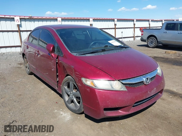 2011 Honda Civic LX with VIN 2HGFA1F5XBH518584, listed as a IAAI auction lot 42021640 with 192,150 mi miles and . Bid and sale history available at DreamBid. Image 1.