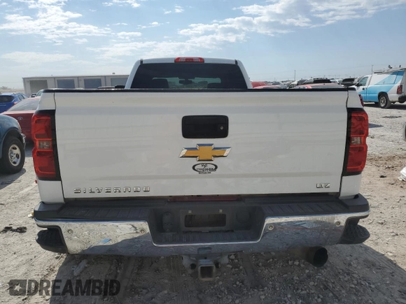 2016 Chevrolet Silverado 3500HD LTZ with VIN 1GC4K0C82GF163639, listed as a Copart auction lot 76571244 with 199,356 mi miles and Salvage Title. Bid and sale history available at carsss.com. Image 6.
