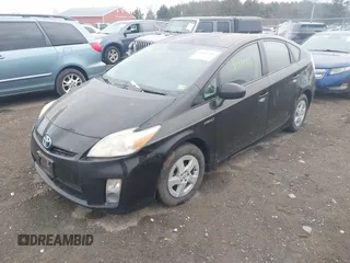 2011 Toyota Prius I with VIN JTDKN3DU6B5343653, listed as a IAAI auction lot 41849401 with 190,617 mi miles. Bid and sale history available at carsss.com. Image 17.