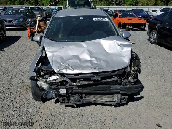 2015 Kia Rio LX with VIN KNADM4A31F6501861, listed as a Copart auction lot 49658735 with 105,604 mi miles and Salvage Title. Bid and sale history available at carsss.com. Image 11.