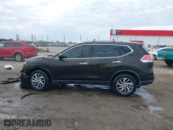 2014 Nissan Rogue S with VIN 5N1AT2MV1EC770125, listed as a IAAI auction lot 41152682 with 153,147 mi miles. Bid and sale history available at carsss.com. Image 14.