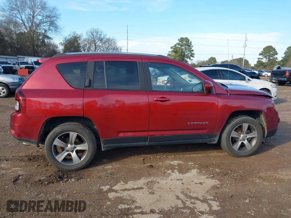 2016 Jeep Compass High Altitude Edition with VIN 1C4NJDEB0GD546448, listed as a IAAI auction lot 41440390 with 139,722 mi miles. Bid and sale history available at carsss.com. Image 13.