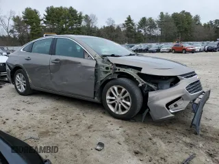 2018 Chevrolet Malibu LT with VIN 1G1ZD5ST9JF154617, listed as a Copart auction lot 49158925 with 127,112 mi miles and Salvage Title. Bid and sale history available at DreamBid. Image 4.