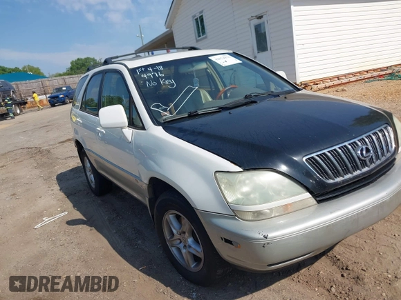 2002 Lexus RX 300 with VIN JTJHF10U720256520, listed as a IAAI auction lot 42074976 with 198,551 mi miles and . Bid and sale history available at DreamBid. Image 1.