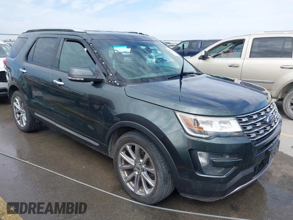 2016 Ford Explorer Limited z VIN 1FM5K7F86GGB27936, wystawiony jako IAAI lot #41737245 z przebiegiem 169 262 mil mil oraz . Historia ofert i sprzedaży dostępna na DreamBid. Obrazek 1.