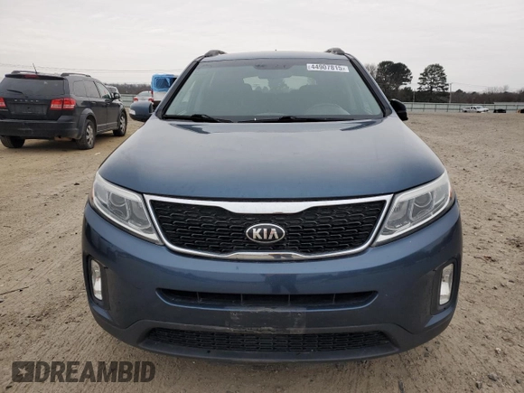 2014 Kia Sorento LX with VIN 5XYKTDA74EG541377, listed as a Copart auction lot 44907815 with 128,335 mi miles and Clean Title. Bid and sale history available at carsss.com. Image 5.