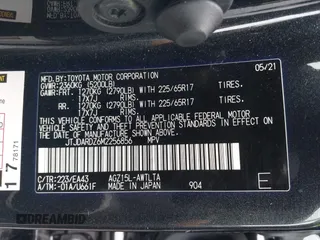 2021 Lexus NX 300 with VIN JTJDARDZ6M2256856, listed as a IAAI auction lot 42519266 with 18,811 mi miles and . Bid and sale history available at DreamBid. Image 9.