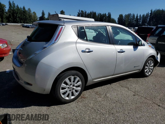 2017 Nissan LEAF SL with VIN 1N4BZ0CP2HC301666, listed as a Copart auction lot 68107843 with 62,472 mi miles. Bid and sale history available at carsss.com. Image 3.