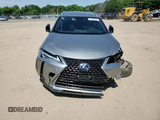2022 Lexus UX 250h with VIN JTHX9JBH3N2058322, listed as a Copart auction lot 61646505 with 46,297 mi miles and Salvage title. Bid and sale history available at DreamBid. Image 14.