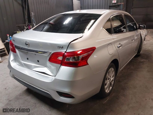 2019 Nissan Sentra S with VIN 3N1AB7AP8KY368019, listed as a IAAI auction lot 41710756 with 79,216 mi miles. Bid and sale history available at carsss.com. Image 4.