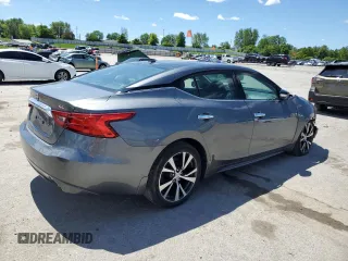 2017 Nissan Maxima SV z VIN 1N4AA6APXHC373398, wystawiony jako Copart lot #58025265 z przebiegiem 78 734 mil mil oraz Szkoda całkowita • Salvage title. Historia ofert i sprzedaży dostępna na DreamBid. Obrazek 3.