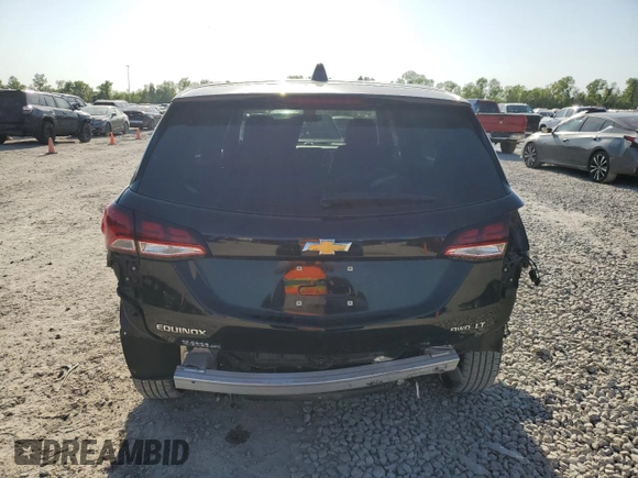 2023 Chevrolet Equinox LT with VIN 3GNAXUEG1PL269299, listed as a Copart auction lot 52353195 with 28,022 mi miles and Salvage Title. Bid and sale history available at DreamBid. Image 6.