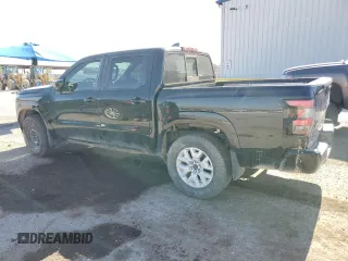 2022 Nissan Frontier S with VIN 1N6ED1EK4NN656008, listed as a Copart auction lot 57946915 with 25,607 mi miles and Salvage title. Bid and sale history available at DreamBid. Image 2.