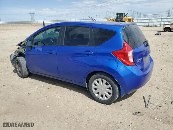 2015 Nissan Versa Note SV with VIN 3N1CE2CP1FL446014, listed as a Copart auction lot 53367735 with 154,974 mi miles and Salvage Title. Bid and sale history available at carsss.com. Image 2.