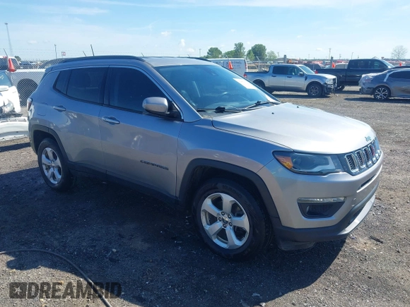 2018 Jeep Compass Latitude z VIN 3C4NJDBB2JT331854, wystawiony jako IAAI lot #42055969 z przebiegiem 135 175 mil mil oraz . Historia ofert i sprzedaży dostępna na DreamBid. Obrazek 6.