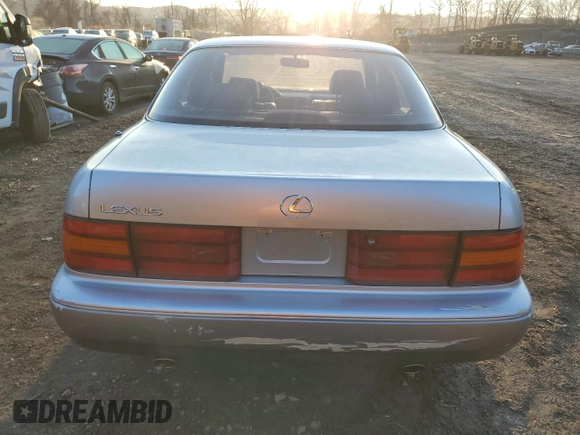 1994 Lexus LS z VIN JT8UF11E9R0186214, wystawiony jako Copart lot #48356355 z przebiegiem 130 434 mil mil oraz Czysty tytuł • Clean title. Historia ofert i sprzedaży dostępna na DreamBid. Obrazek 6.