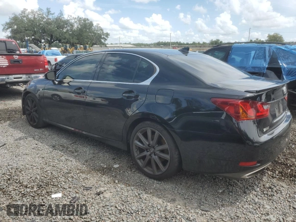 2015 Lexus GS 350 with VIN JTHBE1BL0FA007443, listed as a Copart auction lot 70494384 with 91,727 mi miles and Salvage Title. Bid and sale history available at carsss.com. Image 2.