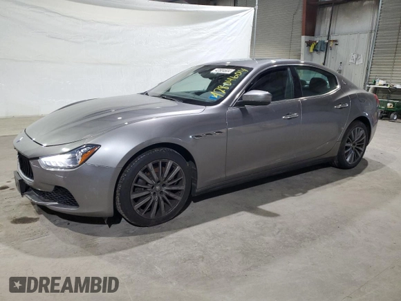 2017 Maserati Ghibli S Q4 with VIN ZAM57RTA9H1230227, listed as a Copart auction lot 42804604 with 36,154 mi miles. Bid and sale history available at carsss.com. Image 1.