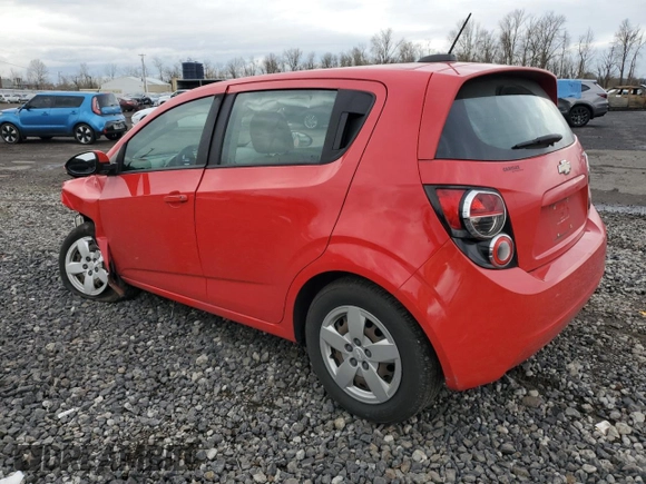 2015 Chevrolet Sonic LS with VIN 1G1JA6SG2F4182793, listed as a Copart auction lot 43841065 with 63,195 mi miles and Salvage title. Bid and sale history available at DreamBid. Image 2.