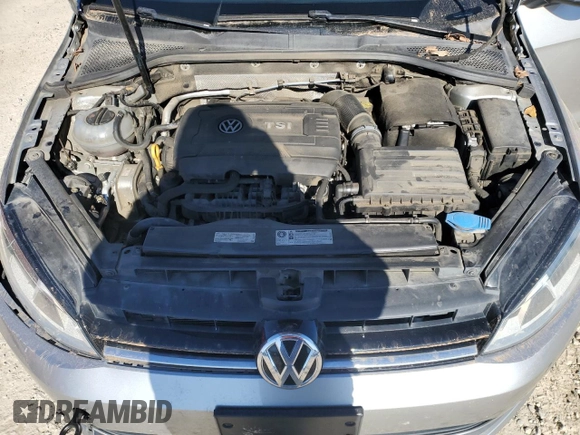 2016 Volkswagen Golf SportWagen TSI S with VIN 3VWC17AU2GM519057, listed as a Copart auction lot 86487484 with 5,740 mi miles and Salvage Title. Bid and sale history available at carsss.com. Image 12.