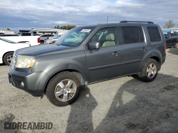 2009 Honda Pilot EX-L with VIN 5FNYF48609B016800, listed as a Copart auction lot 48829835 with 233,894 mi miles and Clean Title. Bid and sale history available at carsss.com. Image 1.