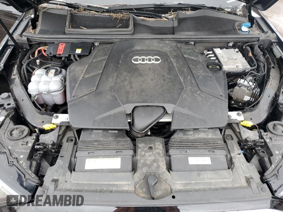 2020 Audi Q7 Premium Plus with VIN WA1LXAF77LD003374, listed as a Copart auction lot 44111945 with 84,242 mi miles and Salvage Title. Bid and sale history available at carsss.com. Image 12.