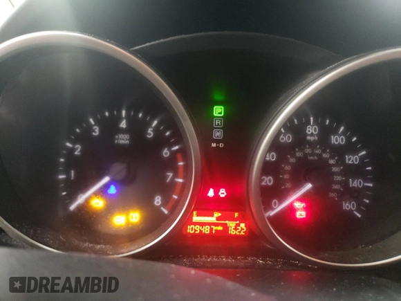 2013 Mazda 5 Grand Touring with VIN JM1CW2DL3D0149620, listed as a Copart auction lot 45767285 with 109,487 mi miles and Salvage Title. Bid and sale history available at DreamBid. Image 9.