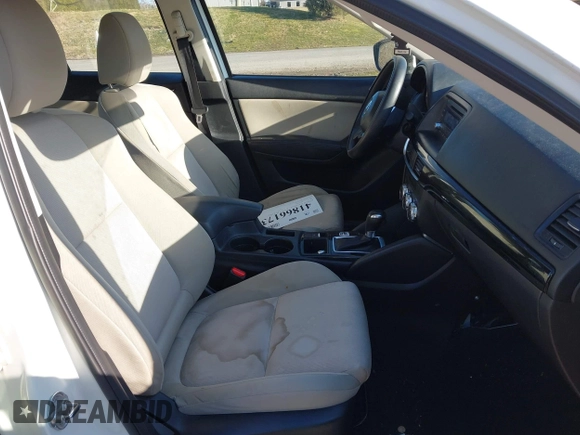 2016 Mazda CX-5 Sport with VIN JM3KE4BY8G0605504, listed as a IAAI auction lot 41866173 with 91,797 mi miles. Bid and sale history available at carsss.com. Image 5.