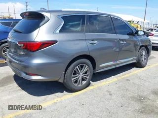 2018 Infiniti QX60 with VIN 5N1DL0MN8JC517525, listed as a IAAI auction lot 41993307 with 38,130 mi miles and . Bid and sale history available at DreamBid. Image 4.