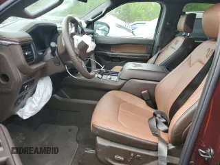 2024 Ford Expedition King Ranch with VIN 1FMJU1P81REB01523, listed as a Copart auction lot 53421195 with 3,428 mi miles and Salvage title. Bid and sale history available at DreamBid. Image 7.