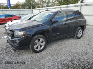 2017 Jeep Compass Sport SE with VIN 1C4NJCBA1HD124793, listed as a Copart auction lot 76044714 with 97,220 mi miles and Salvage title. Bid and sale history available at DreamBid. Image 1.