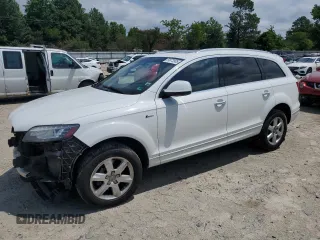 2015 Audi Q7 Premium Plus with VIN WA1LGAFE6FD025997, listed as a Copart auction lot 59973905 with 115,980 mi miles and Salvage title. Bid and sale history available at DreamBid. Image 1.