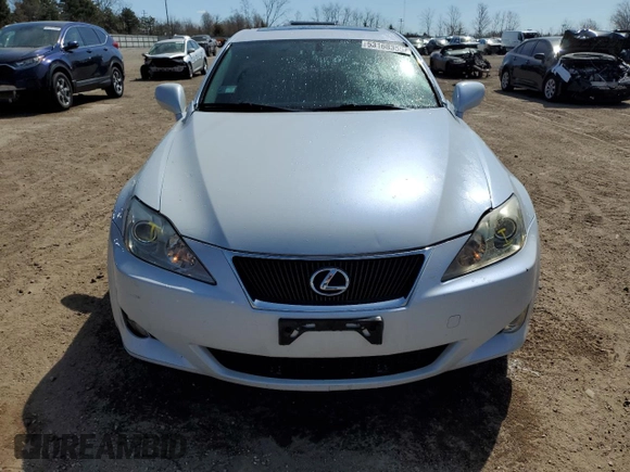 2006 Lexus IS 250 z VIN JTHCK262665007122, wystawiony jako Copart lot #53168355 z przebiegiem 177 680 mil mil oraz Szkoda całkowita • Salvage title. Historia ofert i sprzedaży dostępna na DreamBid. Obrazek 5.