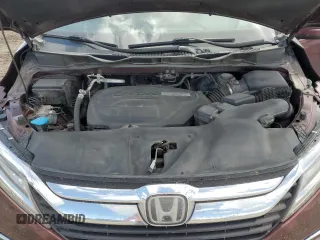 2018 Honda Odyssey Touring with VIN 5FNRL6H8XJB500004, listed as a Copart auction lot 70344524 with 91,226 mi miles and Salvage Title. Bid and sale history available at carsss.com. Image 12.