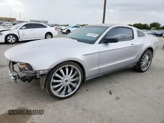 2010 Ford Mustang V6 with VIN 1ZVBP8AN0A5102557, listed as a Copart auction lot 63242505 with 103,234 mi miles and Clean title. Bid and sale history available at DreamBid. Image 1.